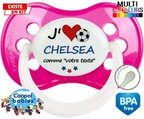 J'aime chelsea + prénom: Sucette Anatomique-su7.fr