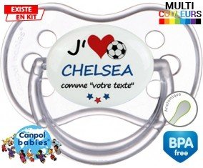 J'aime chelsea + prénom: Sucette Anatomique-su7.fr